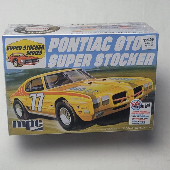 MPC Pontiac GTO Super Stocker 1:25 Scale Plastic Model Car Kit - Picture 10 of 10